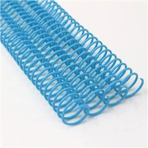 14mm (9/16") Bobina d'enquadernació de plàstic de PVC blau cel